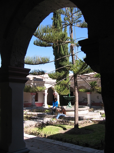0806180001.JPG - Day 12, Wednesday, June 18, Arequipa. Convento La Recoleta.